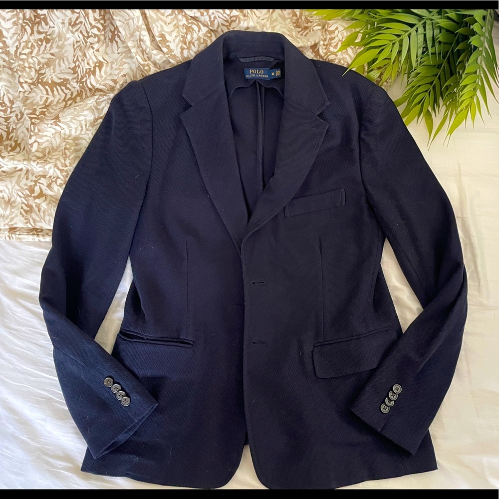 Ralph Lauren Polo brand Blazer. Womens soft blazer size 10. 100% cotton.